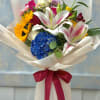 beautiful and elegant bouquet of flowers that make the person who receives