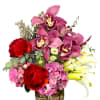 ORCHID,ROSES,RANUNCLUS HYDREANGEA,LILIES We may replace stems to deliver the freshest bouquet possible