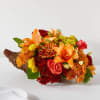 Celebrate the beauty of the season with our Harvest Abundance Cornucopia, a