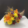 Fall flowers in curnucopia