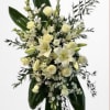 STANDARD CATEGORY: Floral arrangement will be created approximately as pictured.
DELUXE UPGRADE: Additional