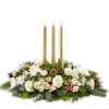 Great for gathering or gifting, the Frosted Centerpiece is the perfect addition