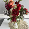 give this adorable arrangement on a Christmas&#039;s pitcher