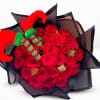 25 Red Roses White decorations elf Christmas 