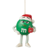Confident, stylish, and effortlessly festive, the M&amp;M&rsquo;S Green Character in Santa Hat