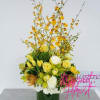 The Sun Blushed Bouquet is a radiant and captivating arrangement that captures