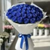 Presenting the &ldquo;Azure&rdquo; buchon bouquet, a breathtaking and luxurious declaration of love.
