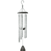Our 44" sonnet chimes have 5 heavy walled, center pinned tubes that