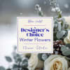 Embrace the quiet beauty of winter with a one-of-a-kind arrangement designed just