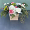 Red, white and green flowers! Perfect to celebrate Christmas!! Add a little
