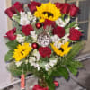 Arrangement Measures Approximately 24&quot;H  
No matter how cold a winter&#039;s day