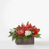 Take a break from the holiday festivities with this seasonal arrangement of