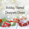 Let us choose and design the freshest winter blooms and greens for
