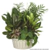 A 14-inch artisan ceramic dish overflowing with beautiful, USA-grown plants&mdash;an eye-catching gift