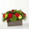 Filled with the essence of warmth and coziness, the Bundled Up Bouquet