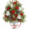 Send A Hug&reg; Snowy Lane Tree is a festive floral Christmas tree