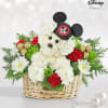 Our signature flower pup is blooming from ear to ear with holiday