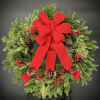 It&#039;s not the holidays without a fresh holiday wreath on your door!