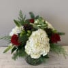 Red, white green arrangement that will put a smile on someone&rsquo;s face