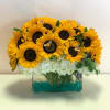 This grand sunflower bouquet will have you feeling like it's summer all