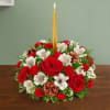 Our festive centerpiece brings a classic touch to all your holiday celebrations.