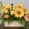  Hello Sunshine Arrangement 
This design is all about joy, brightness, and