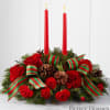 Holiday Classics Centerpiece. Drawing from the rich traditions of holiday d&eacute;cor, this