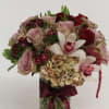 Hydrangea, Orchid, Rose, Spray Rose, Sweet williams, Amaranthus
