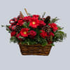 This basket celebrates the seasons deep and rich colors....reminiscent of the spices