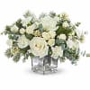Teleflora&#039;s Arctic Blooms Bouquet captures winter&#039;s serene beauty with snowy white roses