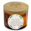 This 12 Ounce 2 wick lead free candle made with natural soy.