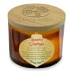 This 12 Ounce 2 wick lead free candle made with natural soy.