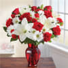 EXCLUSIVE Delight them with red &amp; white. Our radiant new bouquet is