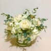 A super luxe premium arrangement of beautiful roses, ranunculus, hydrangea, and greenery!