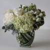 Hydrangea, Rose, Dusty Miller, Stock, Spray Rose