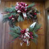 This XL Wreath is Designed on a 22-inch Grapevine wreath. The beautiful