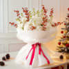 Winter Pearl Christmas Bouquet captures the magic of Christmas in a stunning