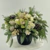 Beautiful Christmas arrangement in a vase 