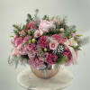 Beautiful Christmas Vase with mix flowers      