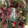 A beautiful Christmas Wreath custom made, every wreath is a little different