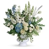 A treasured tribute to your beloved, this gorgeously grand bouquet of soft