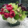 Featuring the amazing &quot;Red Charm&quot; peony, this bouquet is bursting with elegance