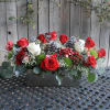 Buon natale translating to Merry Christmas, makes the perfect table centerpiece for