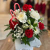 Bring festive charm into any space with this delightful Christmas-inspired arrangement! Featuring