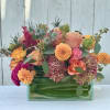  A vibrant box with beautiful colors! We have antique hydrangeas, coxcomb