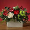 Dress the tablescape in winter wanderlust with our Snow Ball Bouquet and