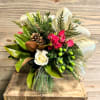 A simple but elegant style box arrangement with a mix of flowers