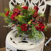 This beautiful arrangement is filled with the best red flowers of the
