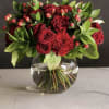 This beautiful centerpiece will bring Christmas Holiday Cheer to any table or