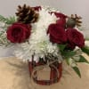 Send your best wishes for a Merry Christmas with this delightful arrangement.